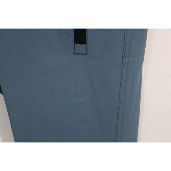 SKY MANUFACTURING BLUE NYLON STRETCH HIKING JOGGING PANTS SIZE M NWT SAMPLE - Picture 4 of 9